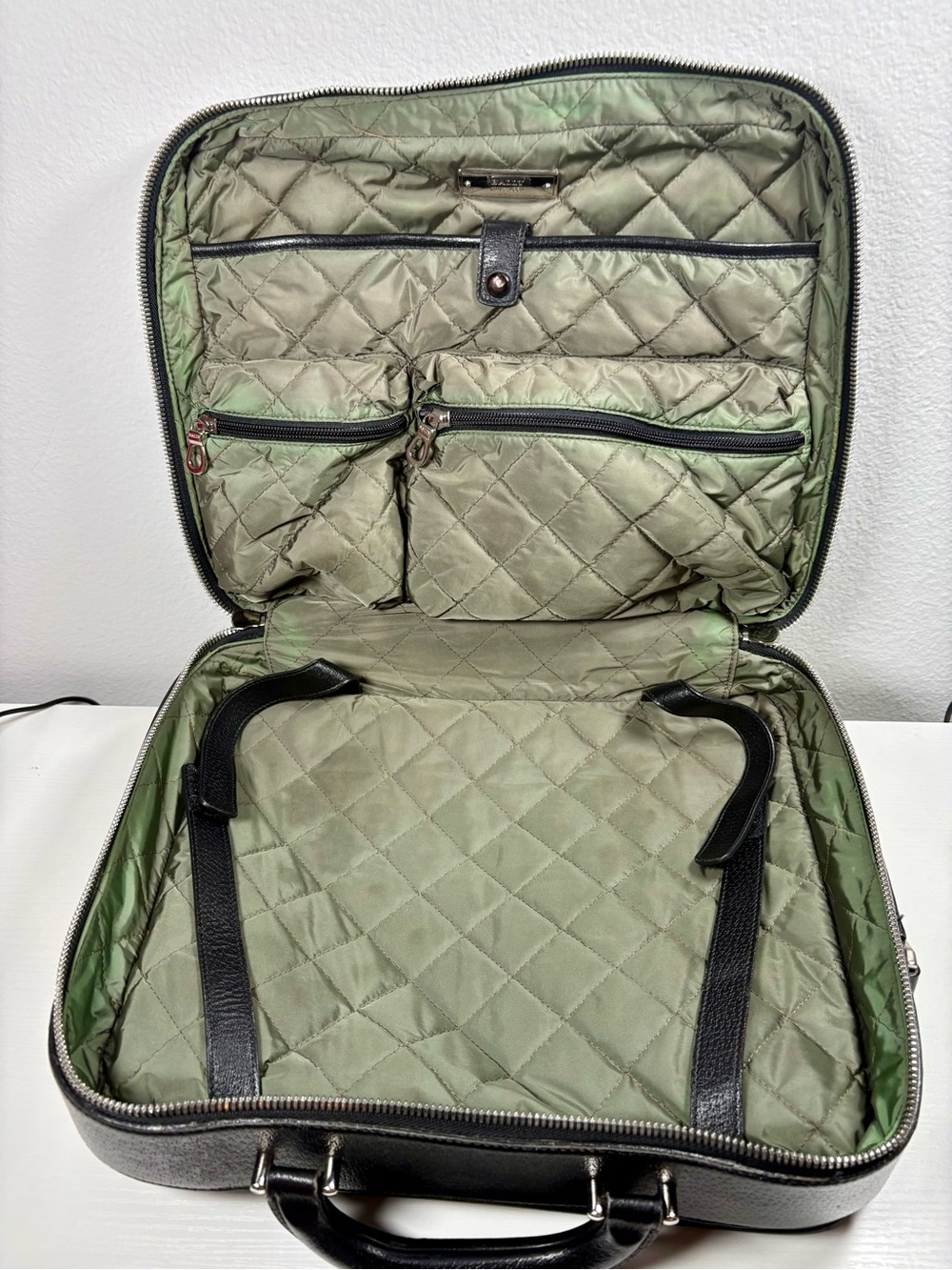 Bally Leather Weekender Case - Picture 12 of 13